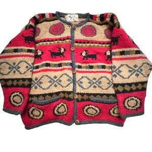 Planet earth imports vintage wool sweater large